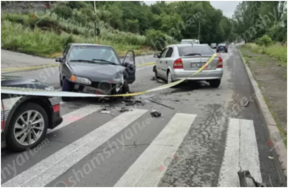 Վանաձորում բախվել են «Opel Astra»-ն ու «ՎԱԶ 2109»-ը․ կա 4 տուժած